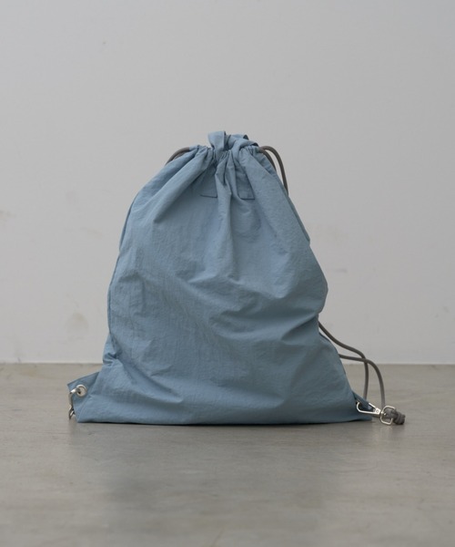 WHIMSIC（ウィムジック）の「【UNISEX】ナップサック（バックパック/リュック・メンズ・ホワイト/ブラック/ブルー・FREE）」の8枚目の写真