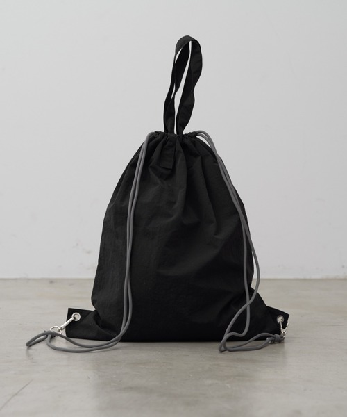 WHIMSIC（ウィムジック）の「【UNISEX】ナップサック（バックパック/リュック・メンズ・ホワイト/ブラック/ブルー・FREE）」の16枚目の写真