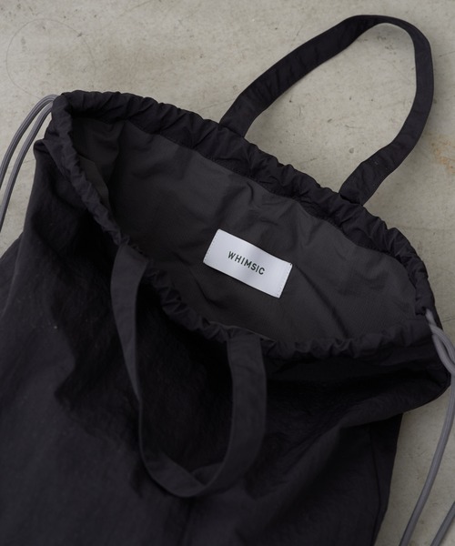 WHIMSIC（ウィムジック）の「【UNISEX】ナップサック（バックパック/リュック・メンズ・ホワイト/ブラック/ブルー・FREE）」の17枚目の写真