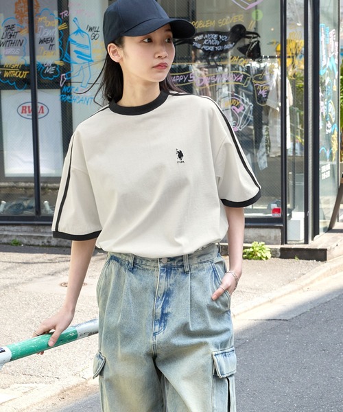 韓国*UMBRO■XMOONSUN] リンガー レタリング 半袖 予約商品【7月下旬より順次発送】UMBRO アンブロ × Younger Song