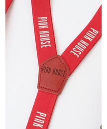 ピンクハウス♡サスペンダー♡新品未使用タグ付き ピンクハウスpinkhouseサスペンダー付きワイドパンツ ブラック