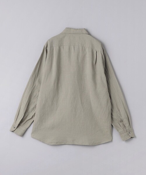 UNITED ARROWS（ユナイテッドアローズ）の「LIBECO プルオーバー シャツ（シャツ/ブラウス・メンズ・グレー/ブラック・XL/L/M/S）」の12枚目の写真