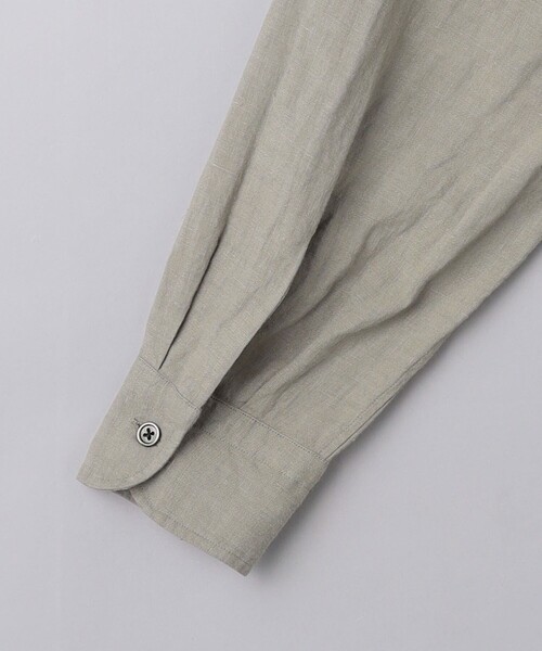 UNITED ARROWS（ユナイテッドアローズ）の「LIBECO プルオーバー シャツ（シャツ/ブラウス・メンズ・グレー/ブラック・XL/L/M/S）」の14枚目の写真