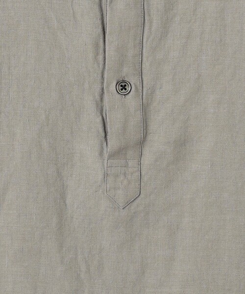 UNITED ARROWS（ユナイテッドアローズ）の「LIBECO プルオーバー シャツ（シャツ/ブラウス・メンズ・グレー/ブラック・XL/L/M/S）」の17枚目の写真