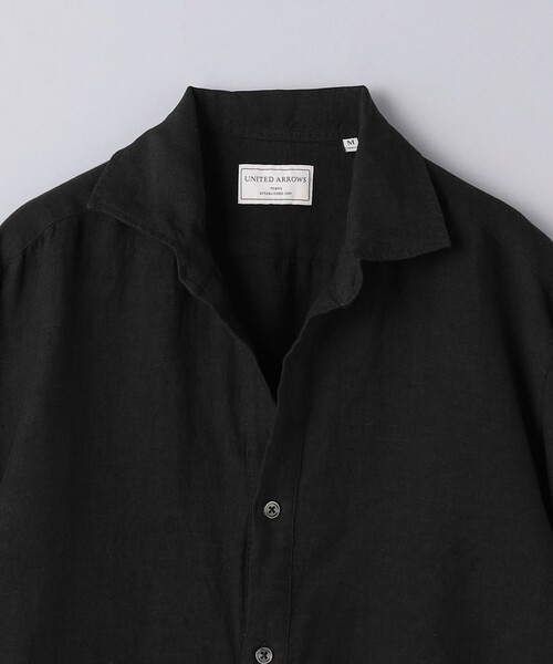UNITED ARROWS（ユナイテッドアローズ）の「LIBECO プルオーバー シャツ（シャツ/ブラウス・メンズ・グレー/ブラック・XL/L/M/S）」の13枚目の写真