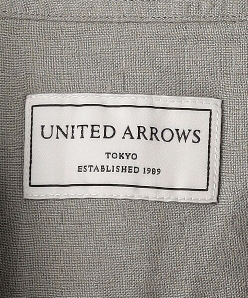 UNITED ARROWS（ユナイテッドアローズ）の「LIBECO プルオーバー シャツ（シャツ/ブラウス・メンズ・グレー/ブラック・XL/L/M/S）」の20枚目の写真