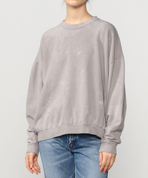 orSlow（オアスロウ）の「orSlow | サマーニット VINTAGE FINISHED WOMEN（スウェット・レディース・グレー系その他・1）」の7枚目の写真
