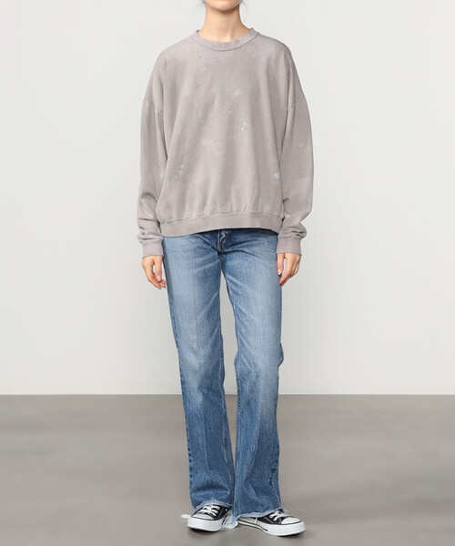 orSlow（オアスロウ）の「orSlow | サマーニット VINTAGE FINISHED WOMEN（スウェット・レディース・グレー系その他・1）」の10枚目の写真