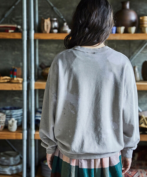 orSlow（オアスロウ）の「orSlow | サマーニット VINTAGE FINISHED WOMEN（スウェット・レディース・グレー系その他・1）」の13枚目の写真