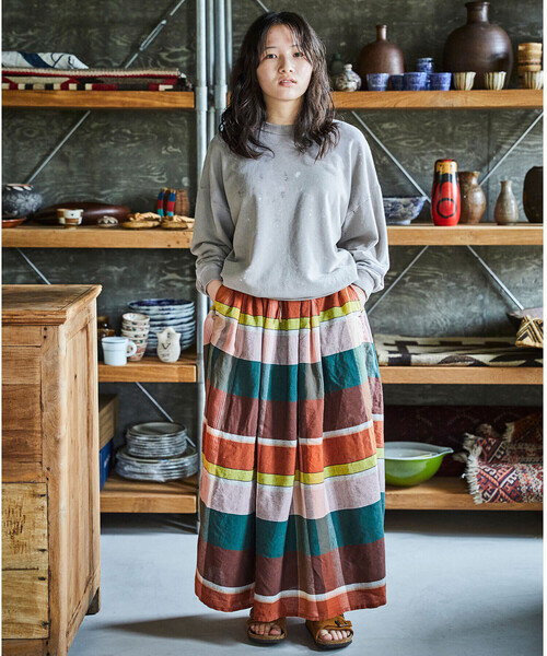 orSlow（オアスロウ）の「orSlow | サマーニット VINTAGE FINISHED WOMEN（スウェット・レディース・グレー系その他・1）」の15枚目の写真