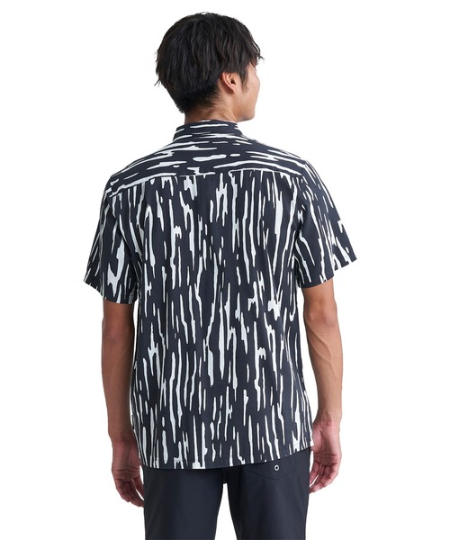 【セール】RIPPLES DNA ISLAND S/クイックシルバー半袖シャツ（シャツ/ブラウス）｜Quiksilver（クイックシルバー）