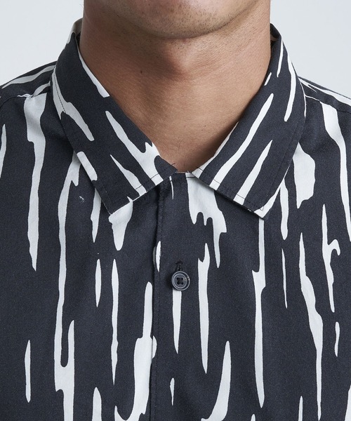 【セール】RIPPLES DNA ISLAND S/クイックシルバー半袖シャツ（シャツ/ブラウス）｜Quiksilver（クイックシルバー）