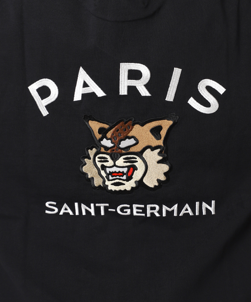 PARIS SAINT-GERMAIN(パリサンジェルマン)の「【Paris Saint-Germain】カレッジロゴ刺しゅう Tシャツ(Tシャツ/カットソー・メンズ・ホワイト/ブラウン/ブラック・X-LARGE/LARGE/MEDIUM/SMALL)」の19枚目の写真