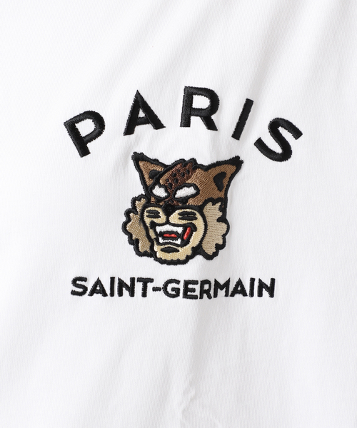 PARIS SAINT-GERMAIN(パリサンジェルマン)の「【Paris Saint-Germain】カレッジロゴ刺しゅう Tシャツ(Tシャツ/カットソー・メンズ・ホワイト/ブラウン/ブラック・X-LARGE/LARGE/MEDIUM/SMALL)」の17枚目の写真