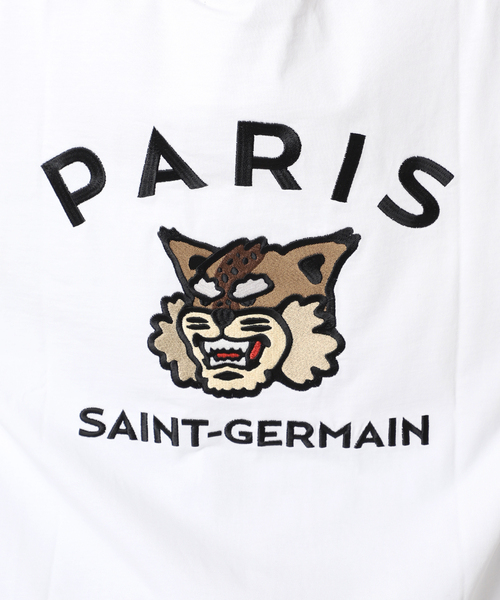 PARIS SAINT-GERMAIN(パリサンジェルマン)の「【Paris Saint-Germain】カレッジロゴ刺しゅう Tシャツ(Tシャツ/カットソー・メンズ・ホワイト/ブラウン/ブラック・X-LARGE/LARGE/MEDIUM/SMALL)」の16枚目の写真