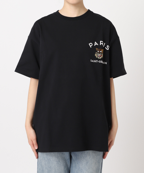 PARIS SAINT-GERMAIN(パリサンジェルマン)の「【Paris Saint-Germain】カレッジロゴ刺しゅう Tシャツ(Tシャツ/カットソー・メンズ・ホワイト/ブラウン/ブラック・X-LARGE/LARGE/MEDIUM/SMALL)」の10枚目の写真