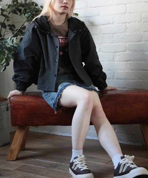 新品未開封】みあ×KANGOL コラボ マウンテンパーカー 三月の