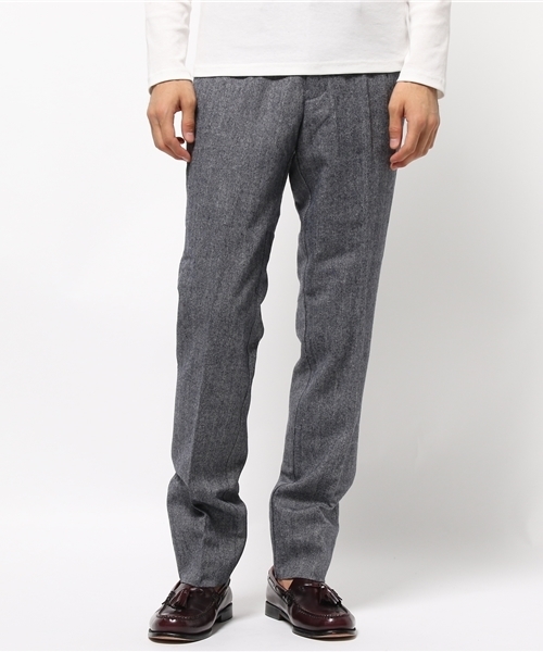 SEVENDAYS=SUNDAY（セブンデイズサンデイ）の「ウール混　ベーシックスラックス（その他パンツ・メンズ・その他/ネイビー・SMALL/MEDIUM/LARGE）」の2枚目の写真