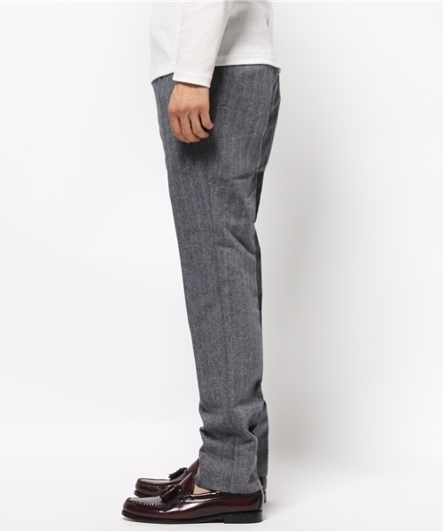 SEVENDAYS=SUNDAY（セブンデイズサンデイ）の「ウール混　ベーシックスラックス（その他パンツ・メンズ・その他/ネイビー・SMALL/MEDIUM/LARGE）」の3枚目の写真