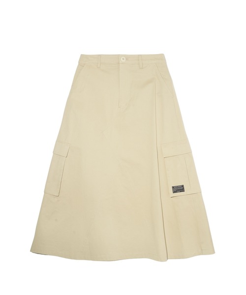 MILKFED.（ミルクフェド）の「WORK SKIRT（スカート・レディース・オリーブ/ベージュ/ネイビー・S/M）」の2枚目の写真