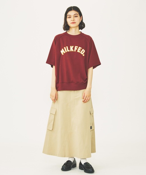 MILKFED.（ミルクフェド）の「WORK SKIRT（スカート・レディース・オリーブ/ベージュ/ネイビー・S/M）」の17枚目の写真