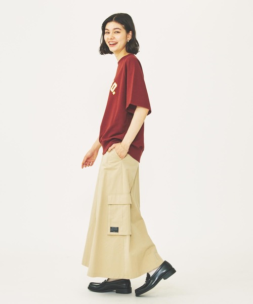MILKFED.（ミルクフェド）の「WORK SKIRT（スカート・レディース・オリーブ/ベージュ/ネイビー・S/M）」の18枚目の写真
