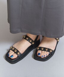 BEAUTY&YOUTH UNITED ARROWS | スタッズボール バックストラップ サンダル(サンダル)