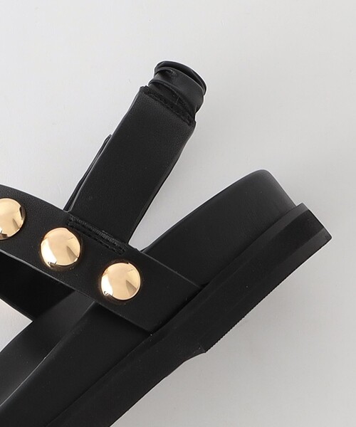 BEAUTY&YOUTH UNITED ARROWS(ビューティーアンドユースユナイテッドアローズ)の「スタッズボール バックストラップ サンダル(サンダル・レディース・ブラック・37/36/38)」の11枚目の写真
