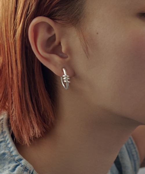 GOLDY（ゴールディ）の「トリプレッツ リング ピアス（ピアス（両耳用）・レディース・ゴールド/ゴールド系その他/シルバー/シルバー系その他・FREE）」の7枚目の写真