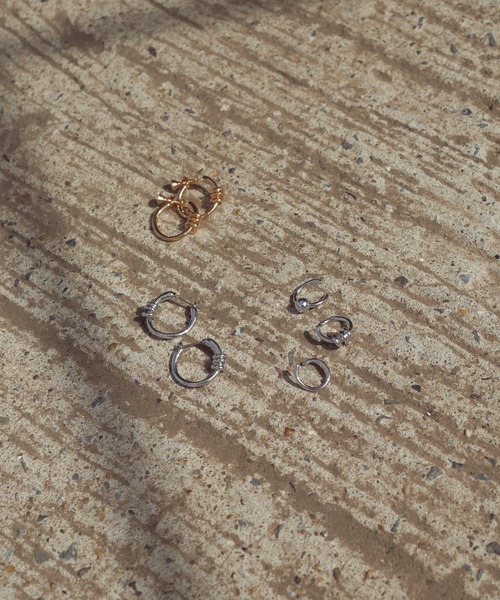 GOLDY（ゴールディ）の「トリプレッツ リング ピアス（ピアス（両耳用）・レディース・ゴールド/ゴールド系その他/シルバー/シルバー系その他・FREE）」の8枚目の写真