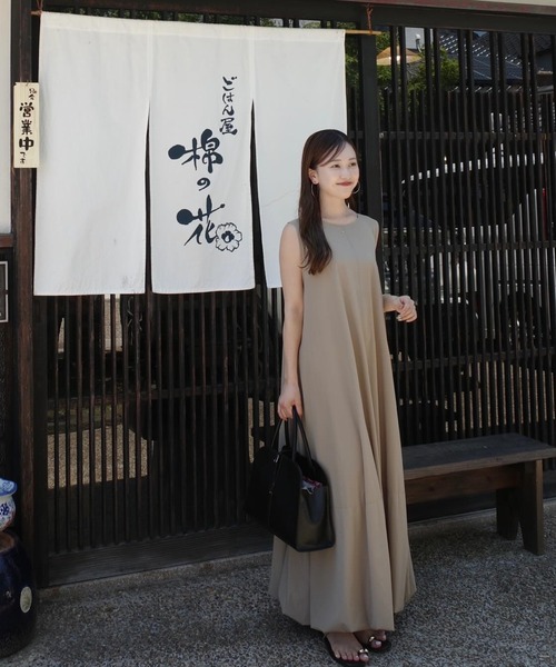 model：H158 着用サイズ：FREE カラー：BEIGE