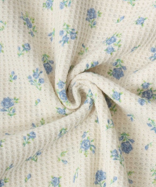 JEMORGAN(ジェーイーモーガン)の「JEMORGAN (ジェーイーモーガン)花柄総柄サーマルワッフルタンクトップ レディース #バレエコア #コケットコア(タンクトップ・レディース・ブルー系その他/ピンク系その他・FREE)」の17枚目の写真