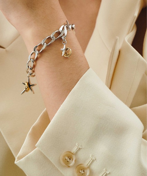 【セール】LAPUIS(ラピュイ)Coil Star bracelet（ブレスレット）｜LAPUIS（ラピュイ）