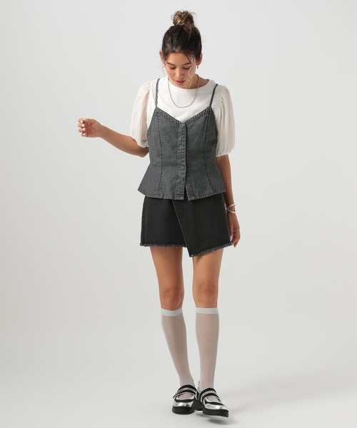 BAYFLOW（ベイフロー）の「[程よいボリューム感]メリージェーンスニーカー（スニーカー・レディース・シルバー/ブラック/アイボリー・LARGE/MEDIUM）」の7枚目の写真