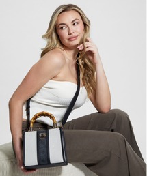 Guess | KERIMA Bamboo 2 Compartment Mini Tote トートバッグ レディース(ショルダーバッグ)