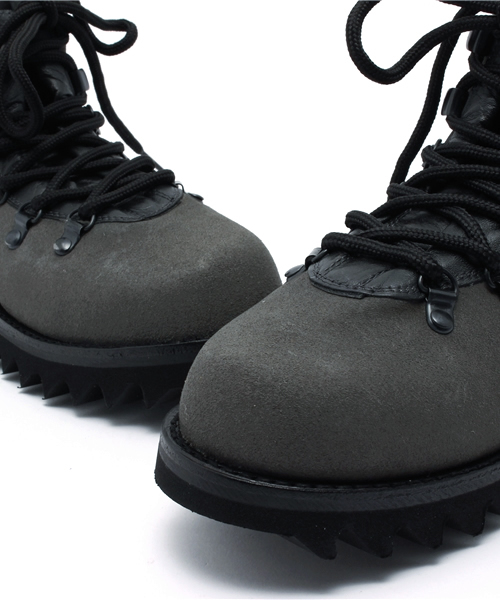 CIAOPANIC（チャオパニック）の「【Ciaopanic】【CAMINANDO】　MountainBoots（ブーツ・レディース・ブラック/グレー・7/6）」の6枚目の写真