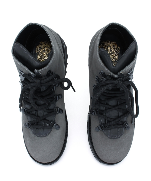 CIAOPANIC（チャオパニック）の「【Ciaopanic】【CAMINANDO】　MountainBoots（ブーツ・レディース・ブラック/グレー・7/6）」の10枚目の写真