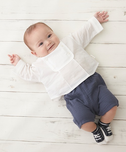 petit main(プティマイン)の「スニーカーカップソックス(ベビーシューズ/ベビーソックス・キッズ・トップグレー/ネイビー/ダークグリーン・9-11cm/11-13cm)」の14枚目の写真