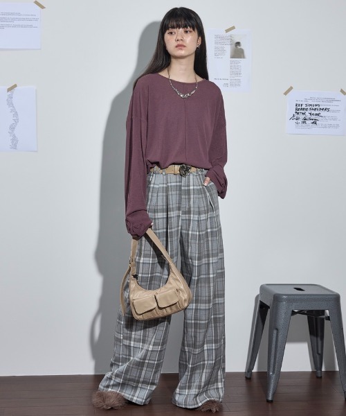 THE YOn（ザヨン）の「ハートモチーフバックルフェイクレザーベルト（ベルト・レディース・ブラック/ベージュ・FREE）」の6枚目の写真