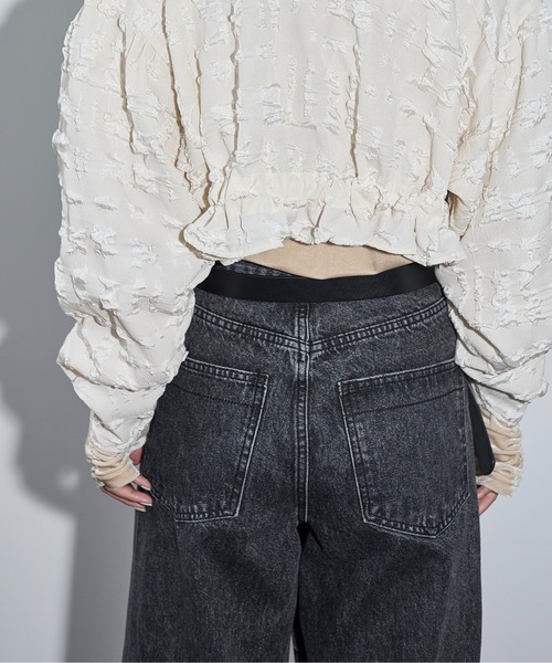 THE YOn（ザヨン）の「ハートモチーフバックルフェイクレザーベルト（ベルト・レディース・ブラック/ベージュ・FREE）」の16枚目の写真