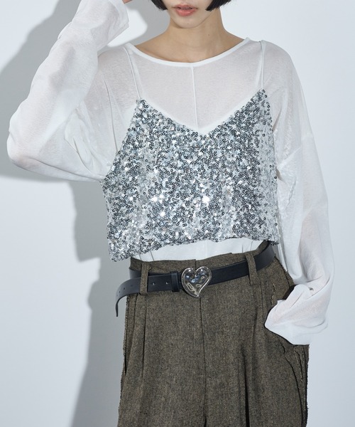 THE YOn（ザヨン）の「ハートモチーフバックルフェイクレザーベルト（ベルト・レディース・ブラック/ベージュ・FREE）」の22枚目の写真