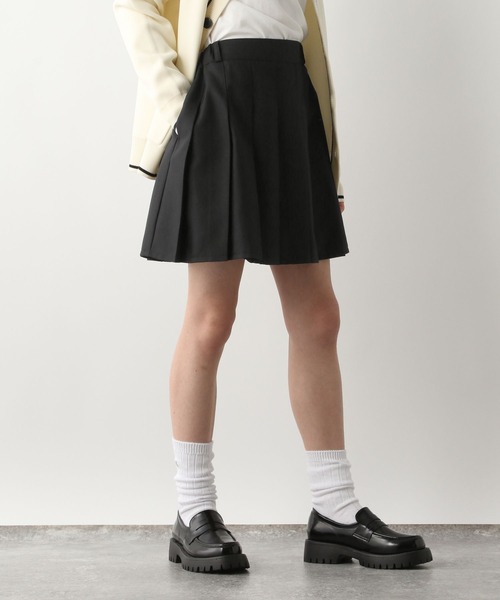 GLOBAL WORK(グローバルワーク)の「CHEER ONプリーツスカート/125085(スカート・キッズ・ブラック/ベージュ/サックスブルー/グレー・120cm/130cm/140cm/150cm/160cm)」の7枚目の写真
