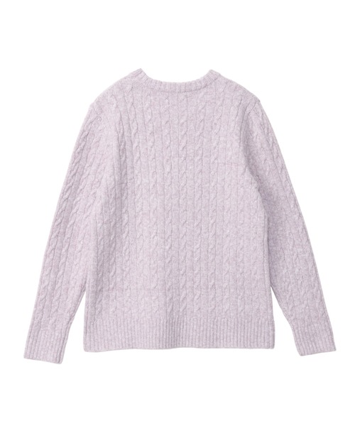 新品未使用 POLO⭐︎クルーネックT Sサイズ セール】U.S. POLO ASSN. 総ケーブルデザイン クルーネック