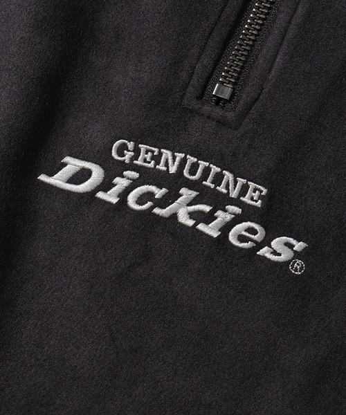 Dickies（ディッキーズ）の「【GENUINE DICKIES/ジェニュインディッキーズ】ポリスウェード 配色 ステッチ ハーフジップ 長袖 スウェット トレーナー（スウェット・メンズ・スミクロ/グリーン/ブルー/オフホワイト・XL/M/L）」の15枚目の写真