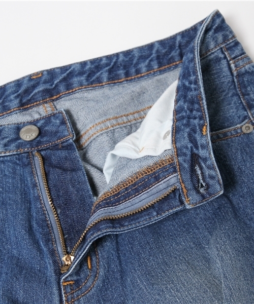 CIAOPANIC（チャオパニック）の「【Ciaopanic】　5PKクラッシュデニムPTS（デニムパンツ・レディース・インディゴブルー/ブラック・SMALL/MEDIUM）」の11枚目の写真