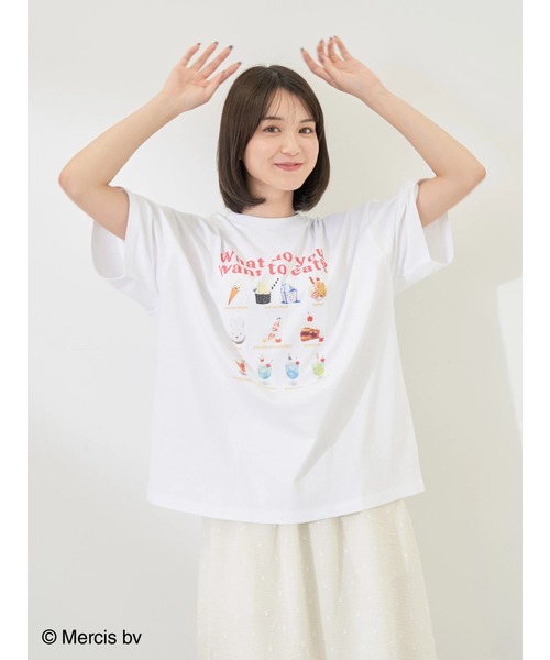 earth music&ecology(アースミュージックアンドエコロジー)の「miffy/earth Tshirt collection(Tシャツ/カットソー・レディース・A/B/C/D/E/F・FREE)」の8枚目の写真