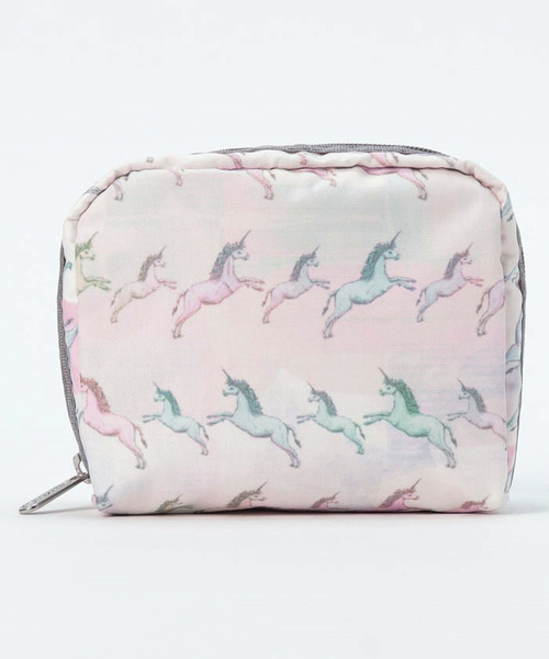 LeSportsac（レスポートサック）の「SQUARE COSMETIC パステル 
