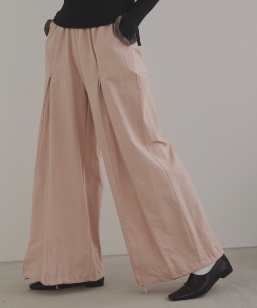 Libra Cue(リブラ キュー)の「コットンファスナーパンツ(その他パンツ・レディース・ピンク/ブラック・FREE)」の20枚目の写真