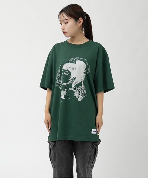 MFC STORE（エムエフシーストア）の「MFC STORE JOINT WORK FOR "MWC" #1（Tシャツ/カットソー・メンズ・ブラック/グリーン系/ホワイト/ネイビー・XXL/XL/L/M/S）」の16枚目の写真