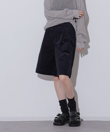 SOFIA（Apo(s)ture）（ソフィア）の「SOFIA-001/コーデュロイワンタックショートパンツ（その他パンツ）」